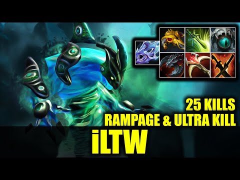 🔥 RAMPAGE + ULTRA KILL MORPHLING - iLTW - 25 Kills - Dota 2 Pro Game Highlights