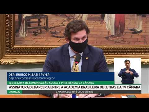 TV Câmara e Academia Brasileira de Letras assinam parceria pela valorização da cultura - 24/06/20