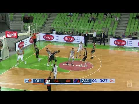 Španoulis hits 6 three-pointers in a single game! (Petrol Olimpija - Zadar, 15.10.2018)