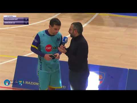 Futsal Finals | Coppa Italia C1: Miglianisport-Minerva C5 (2-1) Highlights and interviews