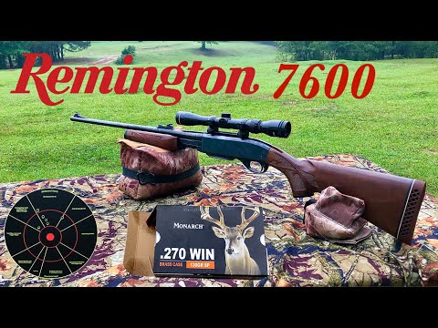 Remington 7600 Pump Action .270 Full Review