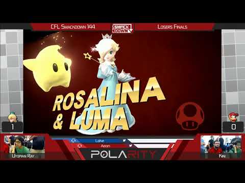 CFL Smackdown 144 WiiU - UtopianRay (Rosalina) vs Kiki (DIddy Kong) - Losers Finals