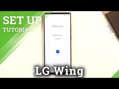 How to Set Up LG Wing – Initial Activation / First Configuration