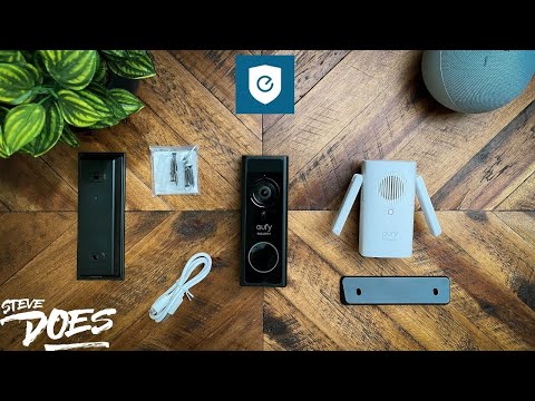 Anker Eufy Videodofof EUFY VIDEO DOORBELL SLIM iš FULL HD kameros video