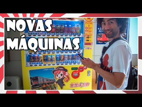 MÁQUINAS AUTOMÁTICAS com BLUETOOTH Ep.111 - Japão Nosso De Cada Dia