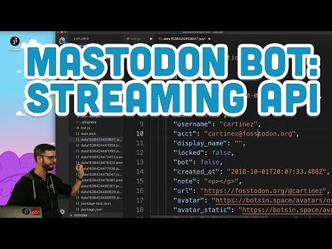 4.5: Mastodon Bot - Streaming API