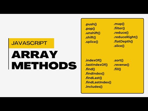 Quickly Master Every Javascript Array Method All In One Guide