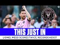 Lionel Messi SCORES TWICE, Records Assist in Inter Miami's 4-0 Victory | CBS Sports