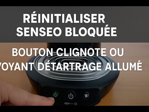 pourquoi la senseo clignote
