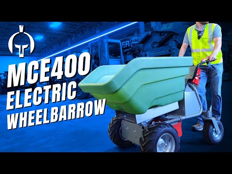 MCE400 - 100% Battery Powered Wheelbarrow