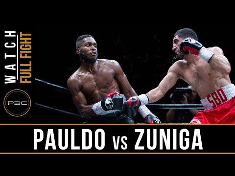 Pauldo vs Zuniga Highlights: May 26, 2018 - PBC on FS1