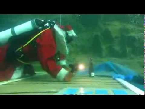 Nurkowanie mikołajkowe Jaworzno Koparki 2013