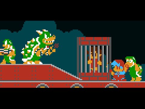 *FULL STORY MODE + Cutscenes* Super Mario Bros. Funk Mix DX - Friday Night Funkin'