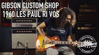 Video thumbnail for GIBSON CUSTOM SHOP 1960 LES PAUL REISSUE VOS X WALT GRACE VINTAGE by Walt Grace Vintage
