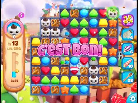 Cookie Jam Blast Level 686 - NO BOOSTERS 🍪 | SKILLGAMING ✔️