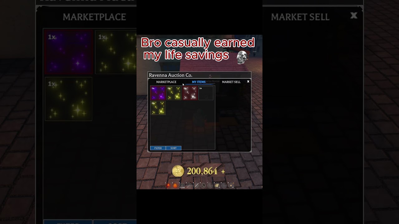 Bro casually earned my life savings | Roblox Arcane Odyssey