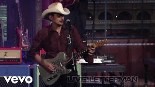 Brad Paisley - Then (Live on Letterman)