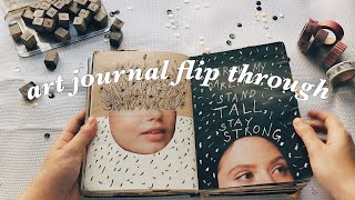 art journal flip through ♡