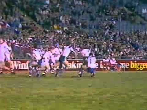 Glen Nissen 1st Try 1988 Rd 21 Canterbury v St George