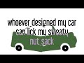 Adam Sandler ODE TO MY CAR lyrics+ (POS CAR)
