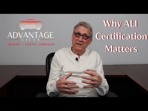 Why Does ALI Certification Matter?