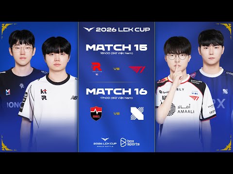 Bình Luận Tiếng Việt: KT vs T1 l NS vs DRX | LCK CUP 2026