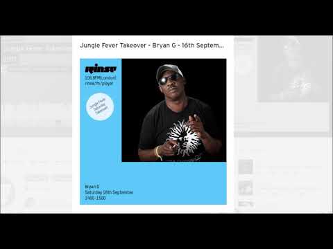 Bryan G - Rinse Fm 16.09.17