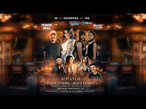 LIVE SHOW LETÍCIA COIMBRA BOLA + JULIA E RAFAELA