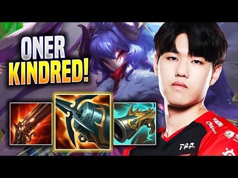 ONER IS A MONSTER WITH KINDRED! - T1 Oner Plays Kindred JUNGLE vs Qiyana! | Season 2023