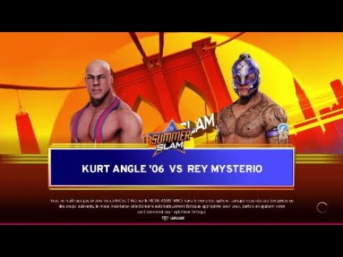 WWE 2K20 - Kurt Angle vs Rey Mysterio