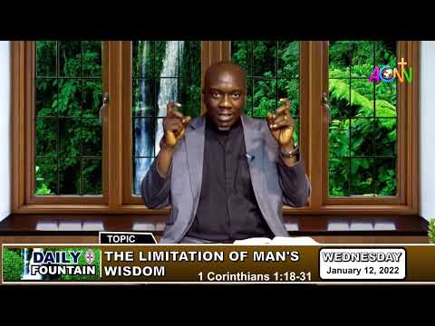 DAILY FOUNTAIN OF JANUARY 12, 2022 - THE VEN. (BARR.) CHRISTOPHER OGUNDARE