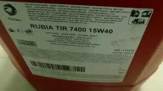 Total RUBIA TIR 8600 10W-40 20 л - відео 1