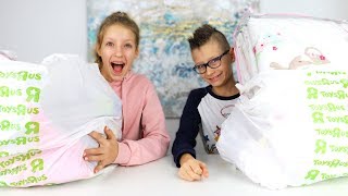 Shopping for Our Baby Sister Challenge!!!