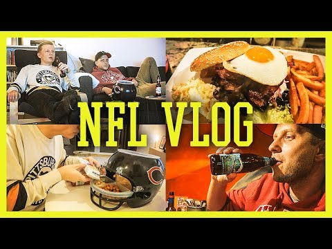 NFL Playoffs Vlog - mein Tag mit Burger, Bud und Football