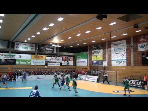 Szene des Spiels gegen Friesenheim