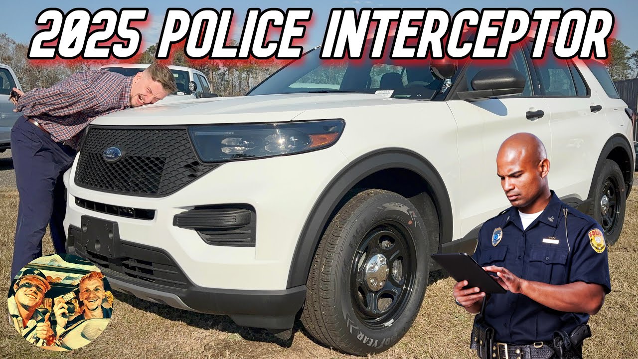 NEW 2025 FORD EXPLORER POLICE INTERCEPTOR - BUILT FOR ULTIMATE PERFORMANCE, VERSATILITY & SAFETY!