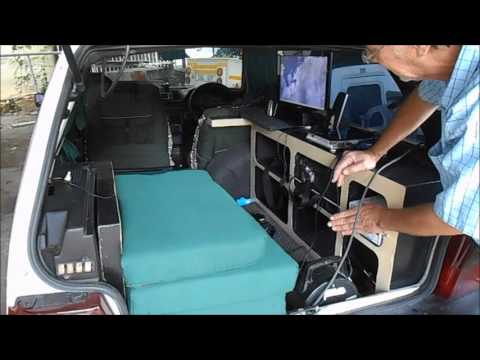 Extra stuff in my FIAT UNO camping and touring car