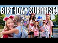 DOUBLE SURPRISE Livvy Is Going To DISNEYLAND For Her 10th BIRTHDAY Her Reaction PRICELESS