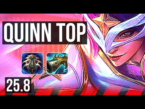 QUINN vs SETT (TOP) | Quadra, Legendary, 14/3/3 | EUW Master | 25.8