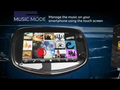 Peugeot 108 - Erklärung des Mirror-Screen