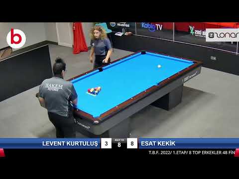 LEVENT KURTULUŞ & ESAT KEKİK Bilardo Maçı - 