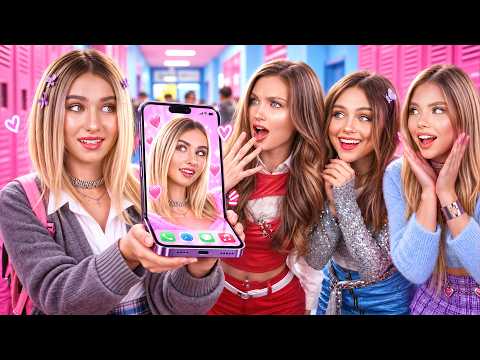 Me vs Top Girls of Town! Nerd Girl Wants to Join Elite Girls Squad