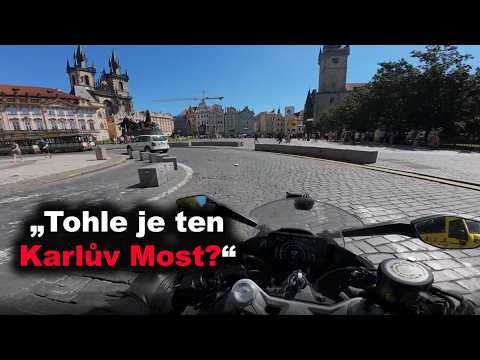 Bloudím Prahou na Motorce... - Motovlog #7
