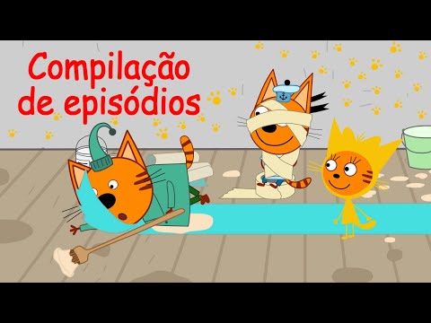 Kid-E-Cats | Melhor compilação de episódios 2021 | Cartoons em portugues