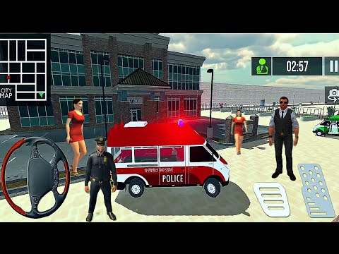 911 Emergency Ambulance Rescue - Police Ambulance Van Driving  Simulator 🚑 #11 - Android Gameplay