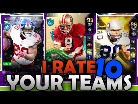I RATE YOUR TEAMS EP. 10 - Madden 20 Ultimate Team