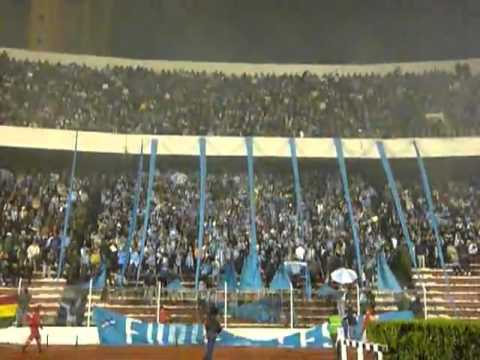 "Recibimiento Bolívar Campeón" Barra: La Vieja Escuela • Club: Bolívar