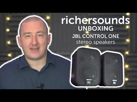 Unboxing the JBL Control One Speakers | Richer Sounds
