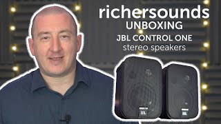 Video thumbnail for Unboxing the JBL Control One Speakers | Richer Sounds by Richer Sounds