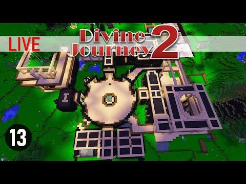 Divine Journey 2: Ep13 - Building & Crafting! Modded Minecraft